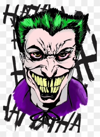 Cubism Drawing Joker Banner Royalty Free Library - Comics Clipart