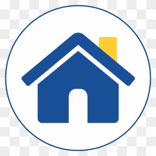 We Provide Emergency Shelter And Affordable Housing - Home Icon Gray Png Clipart