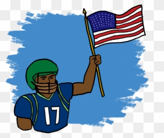 Football Has A Deep Connection To American Life - American Football Clipart