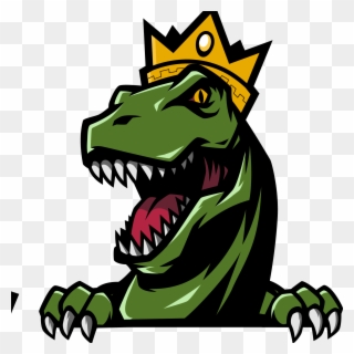 Printing Online In High Litho Quality At Rex-printing - Dinosaur With A Crown Clipart
