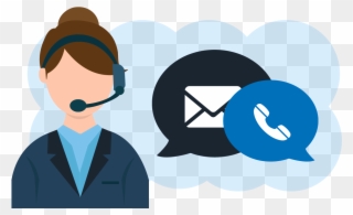 Unmanned Contact Centre Automatically Handles Inbound - Nivaata Systems Pvt. Ltd. Clipart