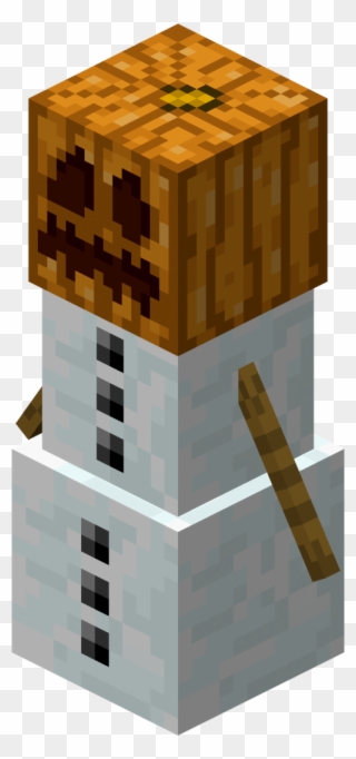 Minecraft Snow Golem Clipart