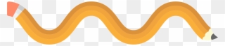 Distorted Pencil Wavy Pencil - Distorted Pencil Clipart (#1505796) - PinClipart