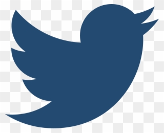 Twitter Logo Facebook Logo - Blue Twitter Logo Transparent Clipart