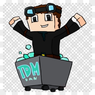 Download Willcallyou Economy Lunch Bag The Diamond - Dantdm Minecart Clipart