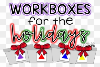 I Filled Up 8 Of My Workboxes With Some Holiday Themed - Christmas Day Clipart