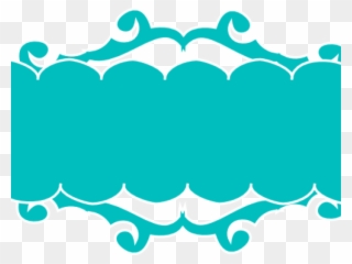 Turquoise Clipart Banner - Blue Banner Ribbon Png Transparent Png