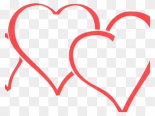 Hearts Clipart Line - Happy Valentine Day Friendship - Png Download