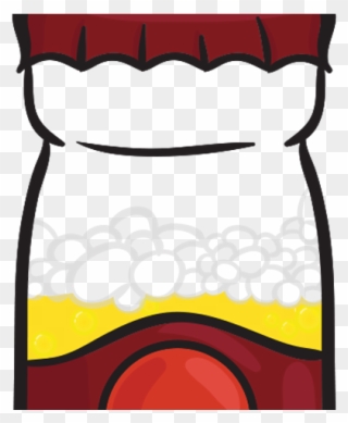 Cartoon Bottle Of Alcohol Clipart