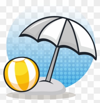 Paid Time Off - Umbrella Clipart