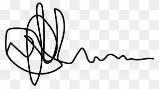 The Notorious Design Squiggle - Line Art Clipart