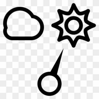 Barometer Icon This Has A Cloud Wavy Kid Clipartix - Barometer Icon - Png Download