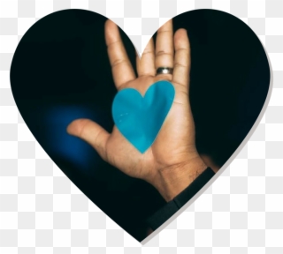 Our Hearts Are So Full Working With The Blue Heart - Heart Clipart