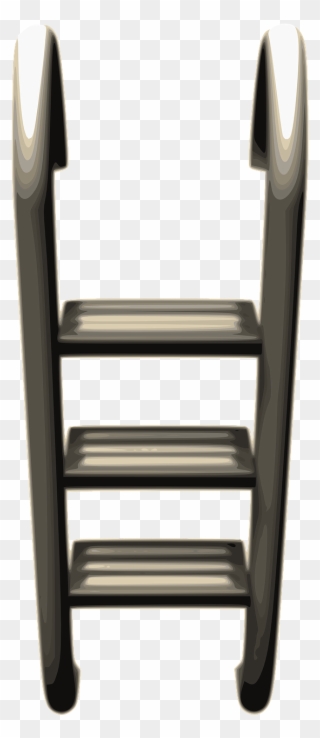 Ladder Paper Clip Art - Pool Ladder Png Transparent Png