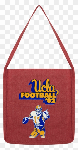 Load Image Into Gallery Viewer, 1982 Ucla Bruins Football - Very Pleased Emoji Tote Bag Clipart