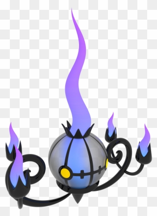 [[ I Made A Chandelure For My 3d Design Final - Portable Network Graphics Clipart