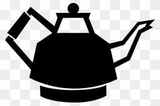 Vector Illustration Of Small Kitchen Appliance Electric - Teapot Clipart