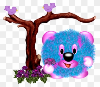 Fuzzy Wuzzy Cartoon Monsters, Little Monsters, Smiley - Smiley Clipart