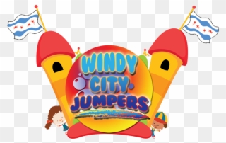 Windy City Jumpers - Bounce House Clipart