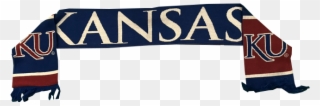 Kansas University Jayhawk Scarf Clipart