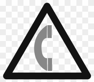 Warning Icon Black And White Clipart