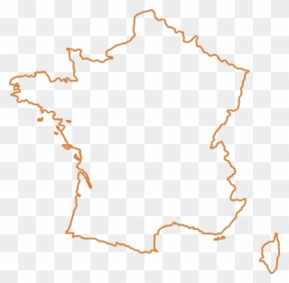 Country Dog - - France Outline Clipart