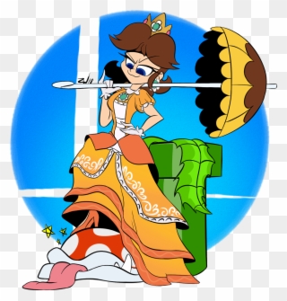 So Not Sure What I'm Good At And Not Good At Dm Me - Super Smash Bros Ultimate Daisy Clipart