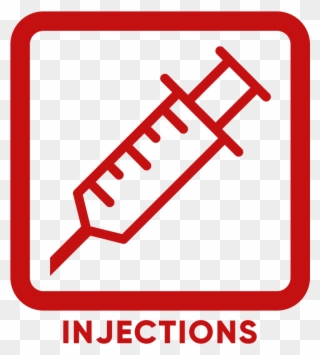 Treatment Icons Injections - Syringe Icon Clipart