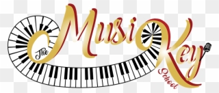 The Music Key School Serving Racho Cucamonga - Musical Keyboard Clipart