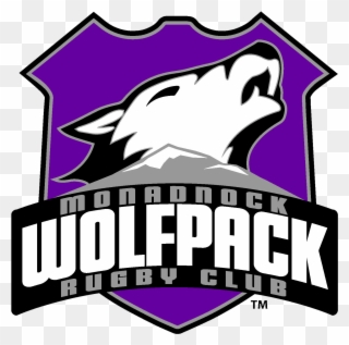 Monadnock Rugby - Wolfpack Clipart