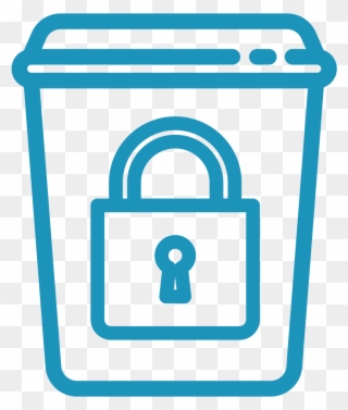 Range Of Confidential Waste Bins - Waste Container Clipart