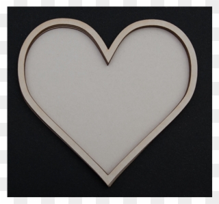 Shaker Cards Medium Heart - Heart Clipart