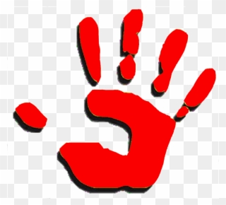 Activities Presentations - Red Hand Transparent Clipart