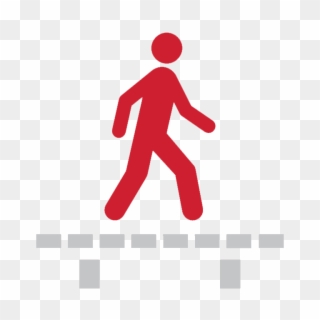 Bridge The Gap - Walk Clip Art - Png Download