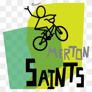 Merton Saints Bmx - Hybrid Bicycle Clipart