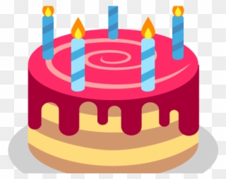Birthday Cake Clipart Emoji - Happy Birthday Gif - Png Download