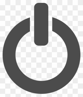 Turn Off Png Image - Power Button Symbol Png Clipart