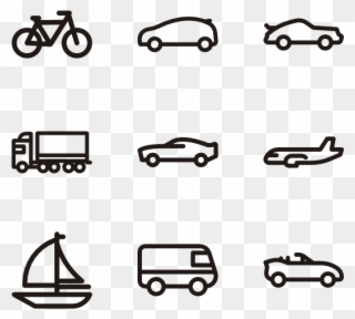 Car Icons Minimalist - Minimal Car Icon Png Clipart