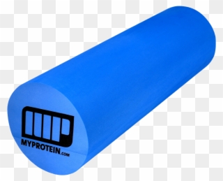 Foam - Foam Roller, Myprotein, Blue Clipart