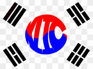 Korean Language And Involvement Club - South Korea Flag Clipart
