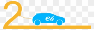An All-electric Car With A Mileage Of 300km In A Single Clipart