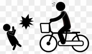 Burn Injuries To Girls - Delivery Bike Png Free Clipart