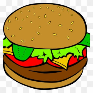 Cow Clipart Illustration Hamburger Clipart Clip Art - Clip Art Burger Png Transparent Png