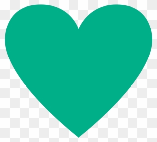 Teal Heart Cliparts 8, Buy Clip Art - Mint Green Heart Png Transparent Png