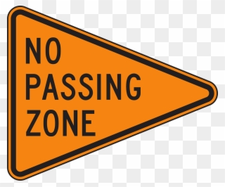 Vip Pass Cliparts 11, Buy Clip Art - No Passing Zone Sign - Png Download