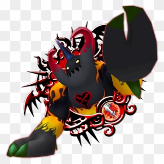 Destroyer Behemoth - Axel Kingdom Hearts Png Clipart