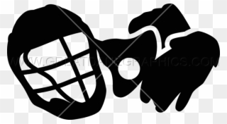 Lacrosse Gear Ready Artwork For T Shirt - Printed T-shirt Clipart