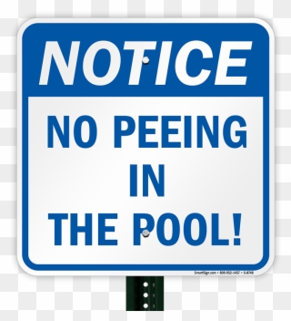 No Peeing In The Pool Sign Sku S - No Soliciting By Appointment Only Clipart