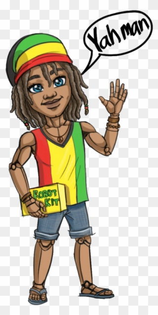 Presenting Rasta Robot- The Ever Lively, Cross Cultural, - Robot Clipart