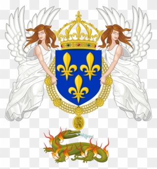 Also, Dat Coat Of Arms - Escudo Reino De Francia Clipart